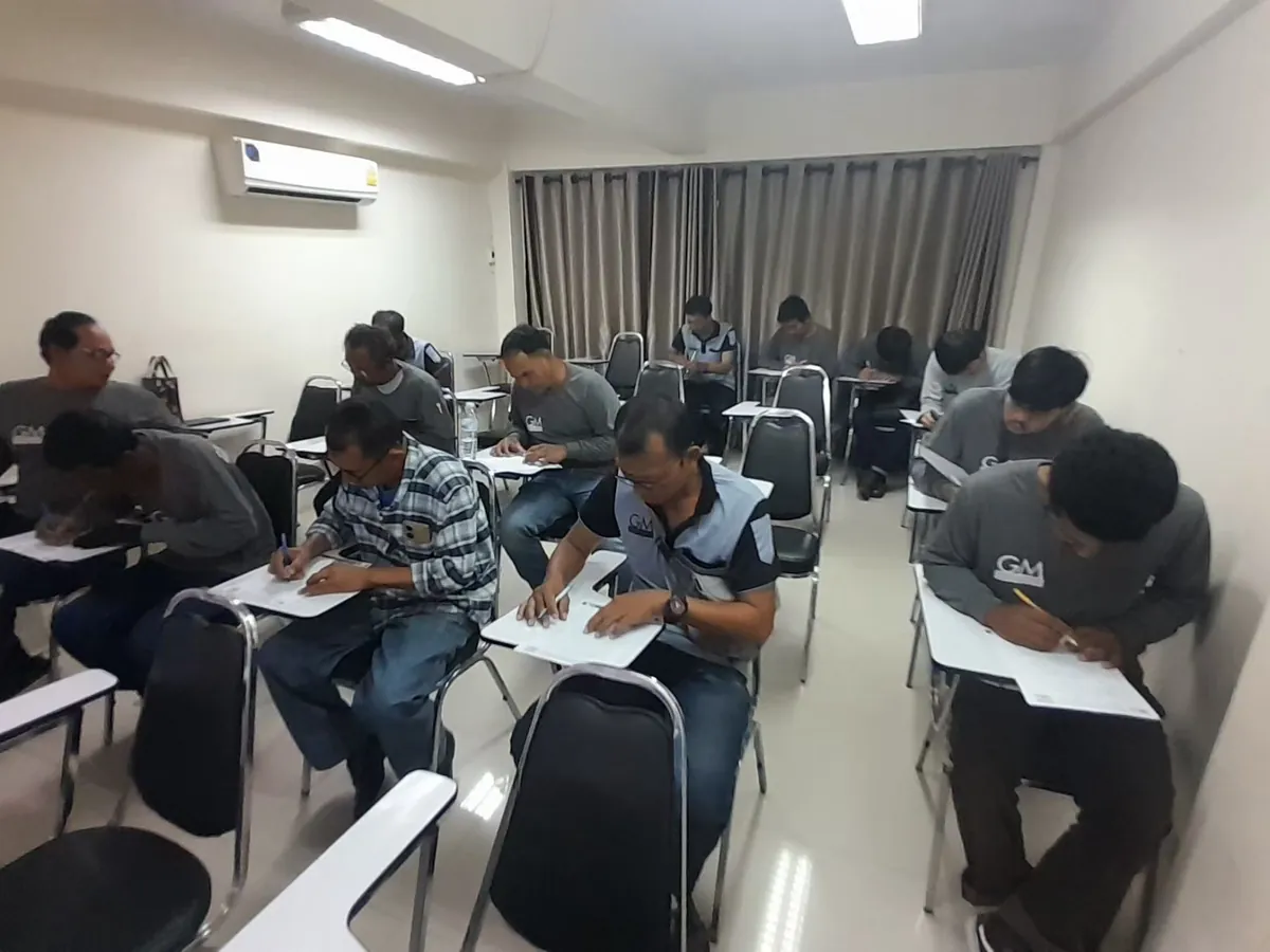 General Master staff at a safety training session