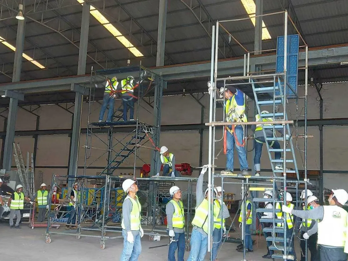 General Master staff at a safety training session